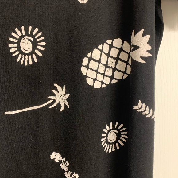 Just Because Clothing Co Dress Size XL Short Sleeve Aztec Tropical Print Beach - Picture 4 of 8